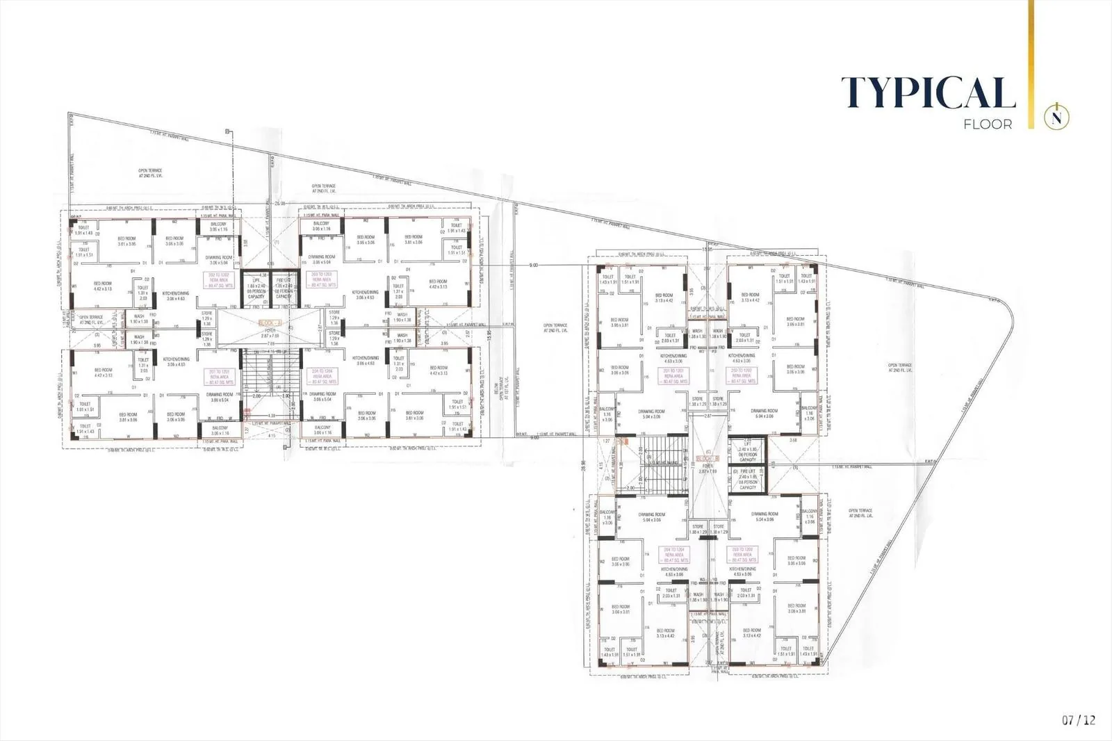 FORTUNE 94 Floor Plan