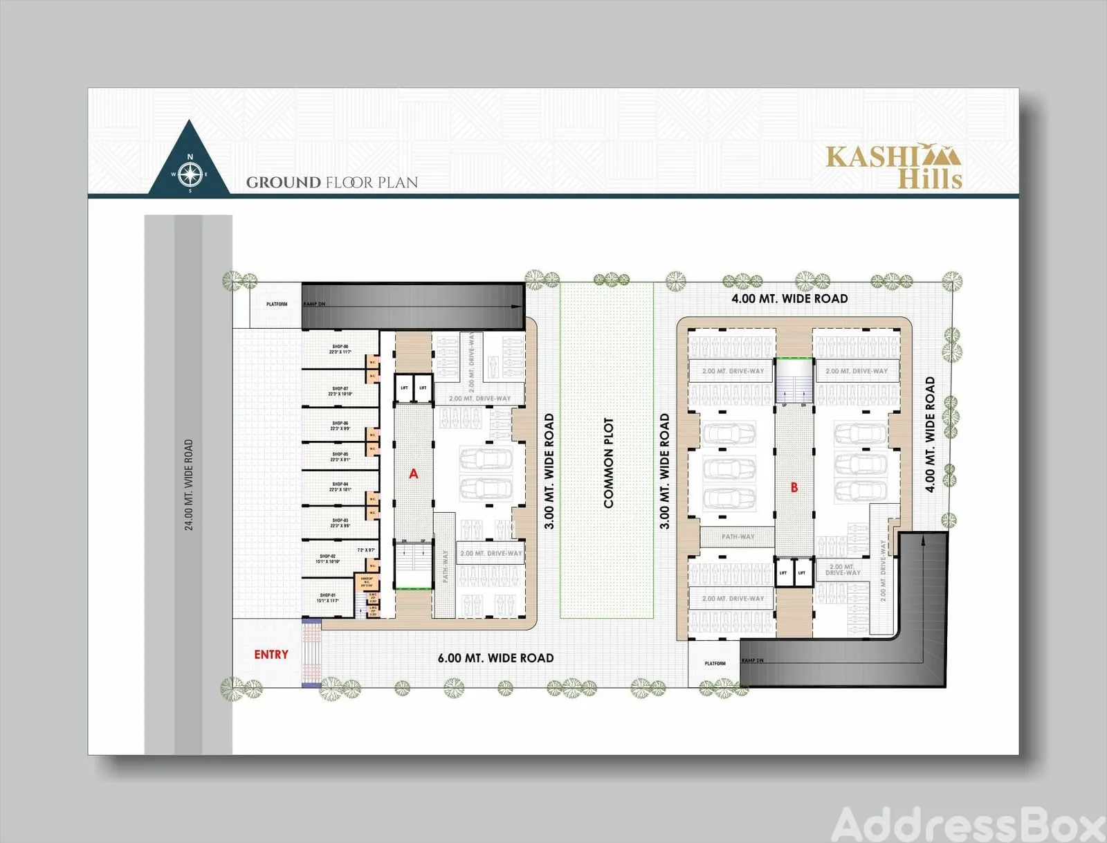 KASHI HILLS - Commercial Floor Plan
