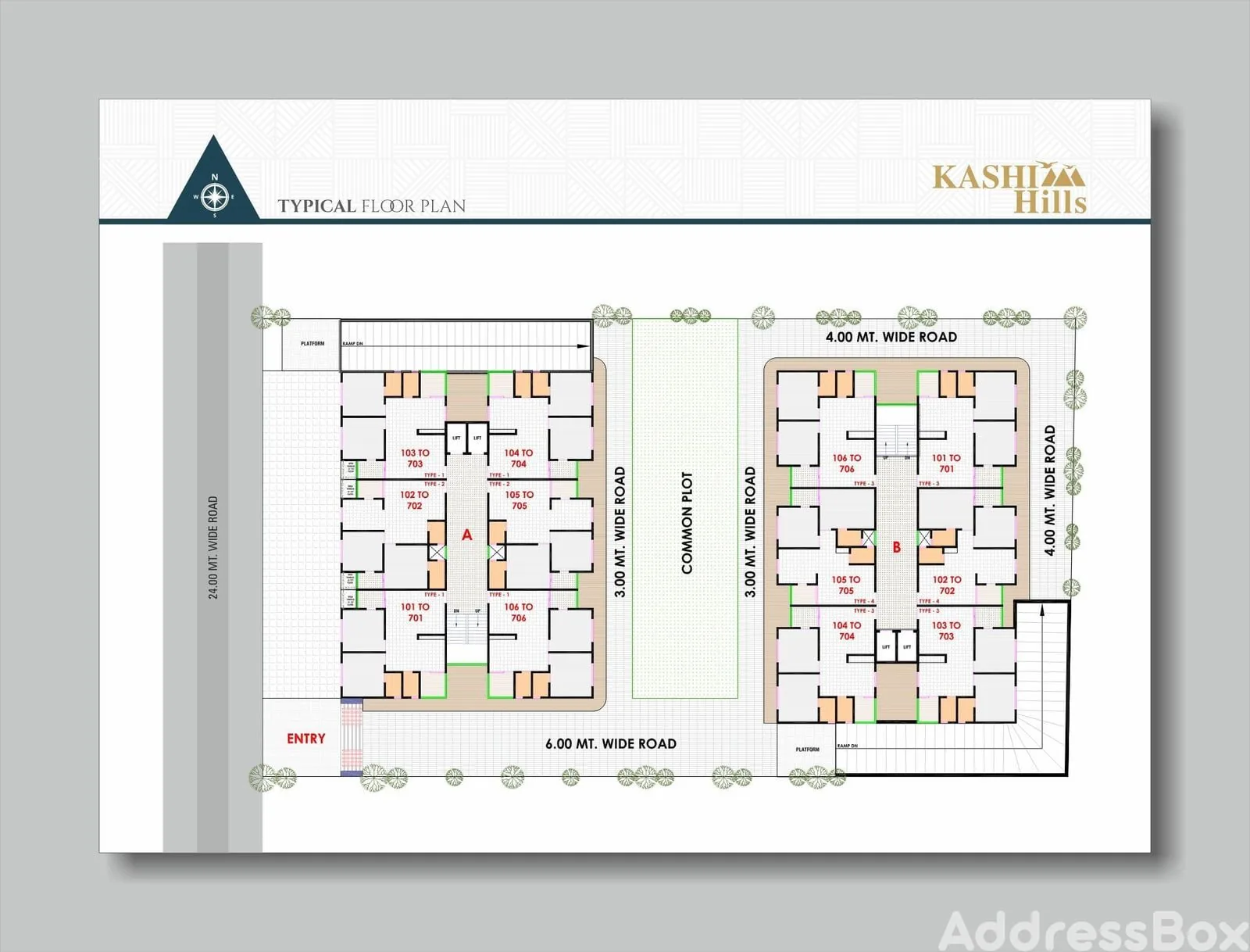 KASHI HILLS - Commercial Floor Plan