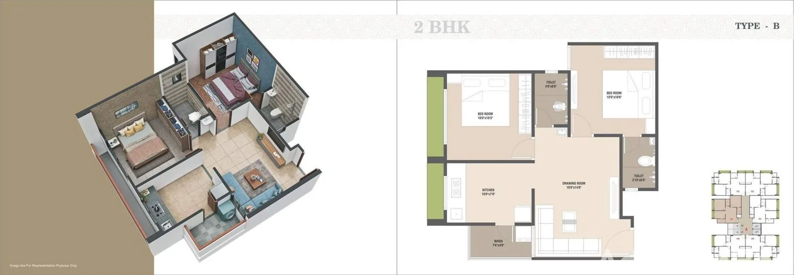 Omkar Residency Floor Plan