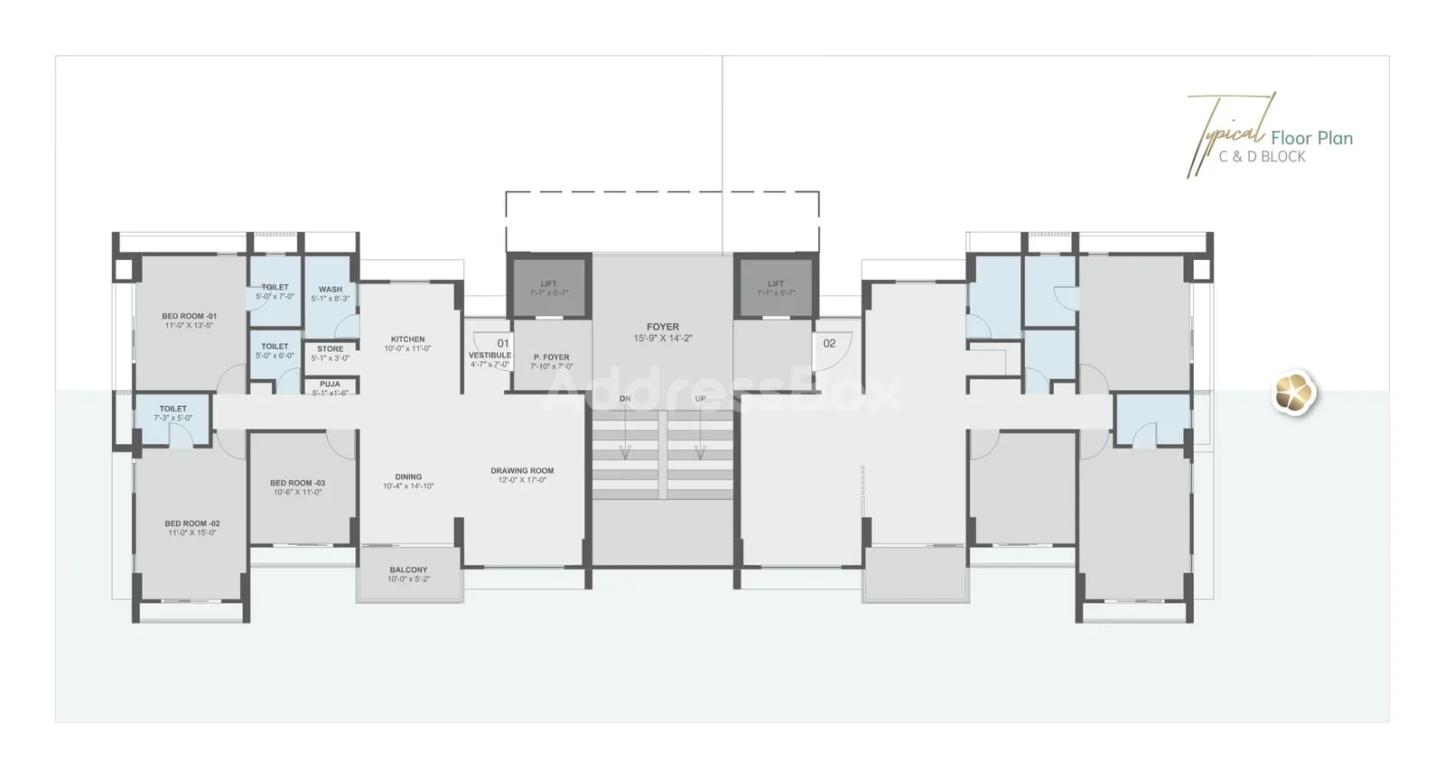 Celestia Floor Plan