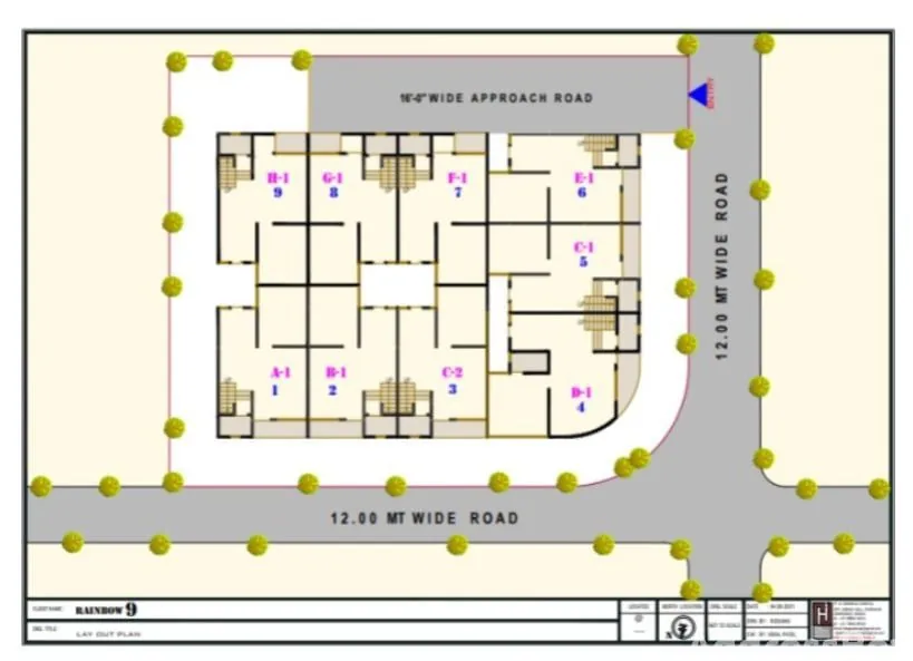 RAINBOW-9 Floor Plan