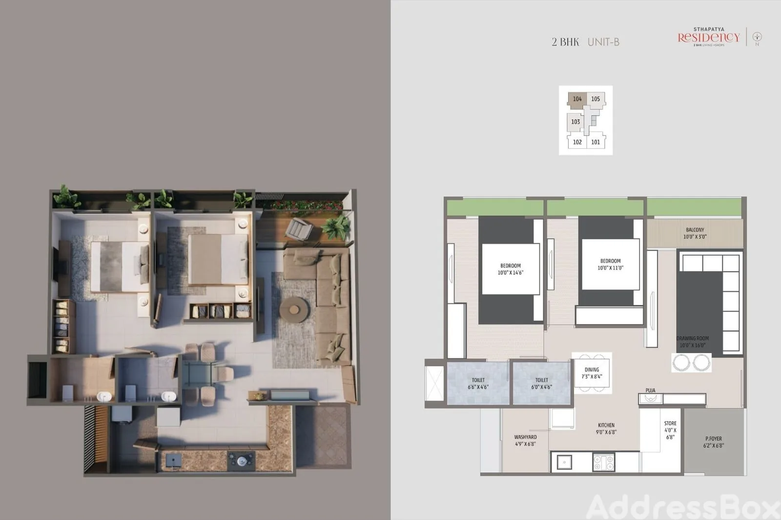STHAPATYA HIGHTS Floor Plan