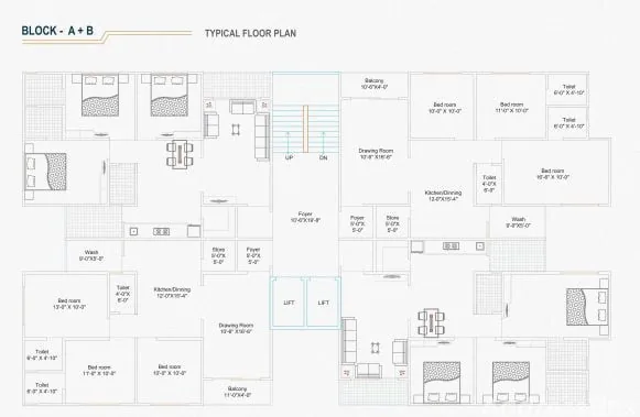Prime Hill Floor Plan
