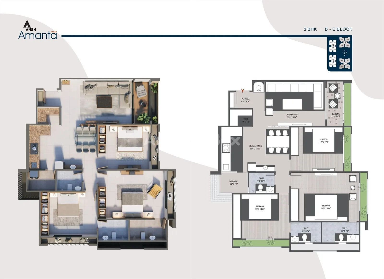ANSH AMANTA Floor Plan