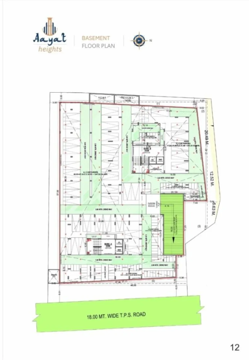 AAYAT HEIGHTS Floor Plan