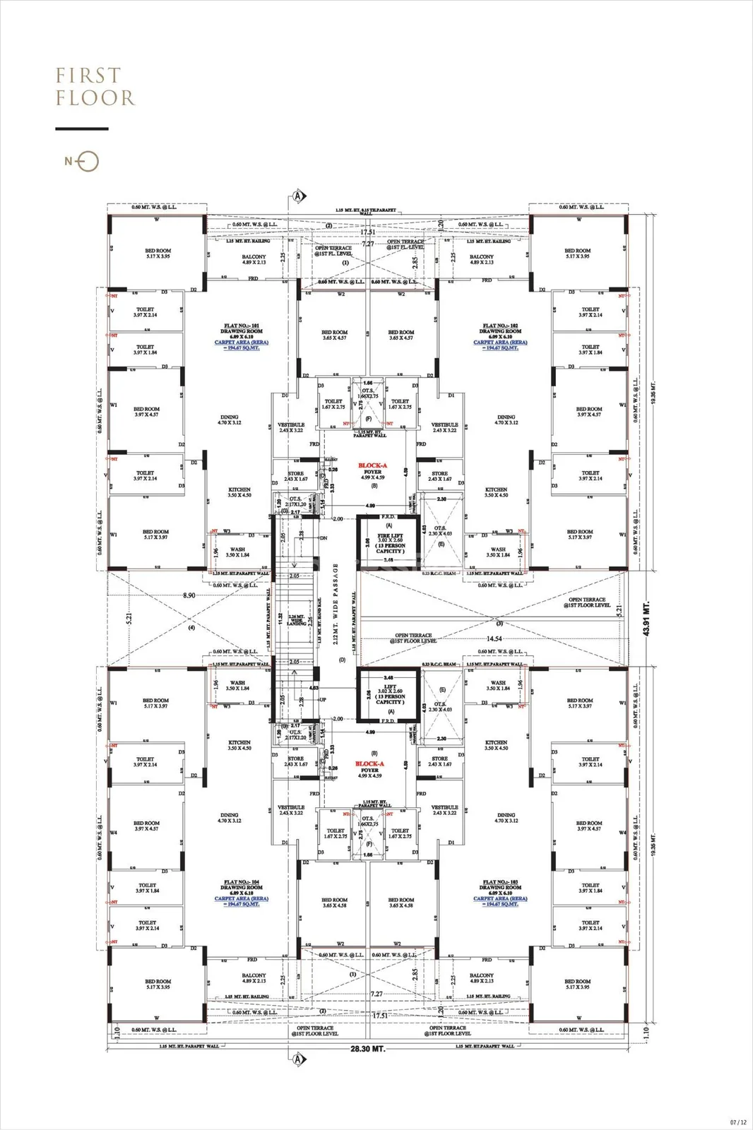 SARAL RICH Floor Plan
