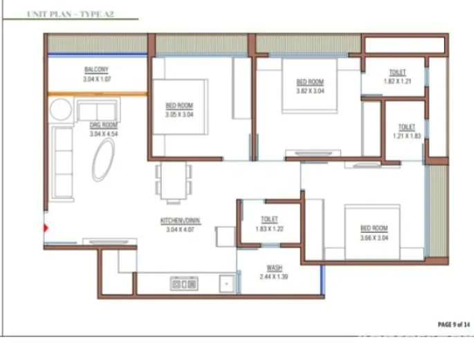 CROWN GOLD Floor Plan