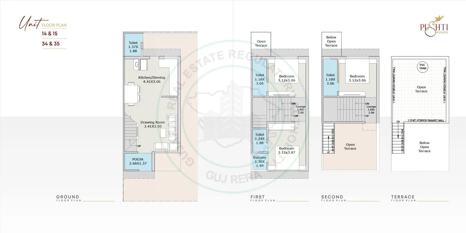 PUSHTI HOMES Floor Plan