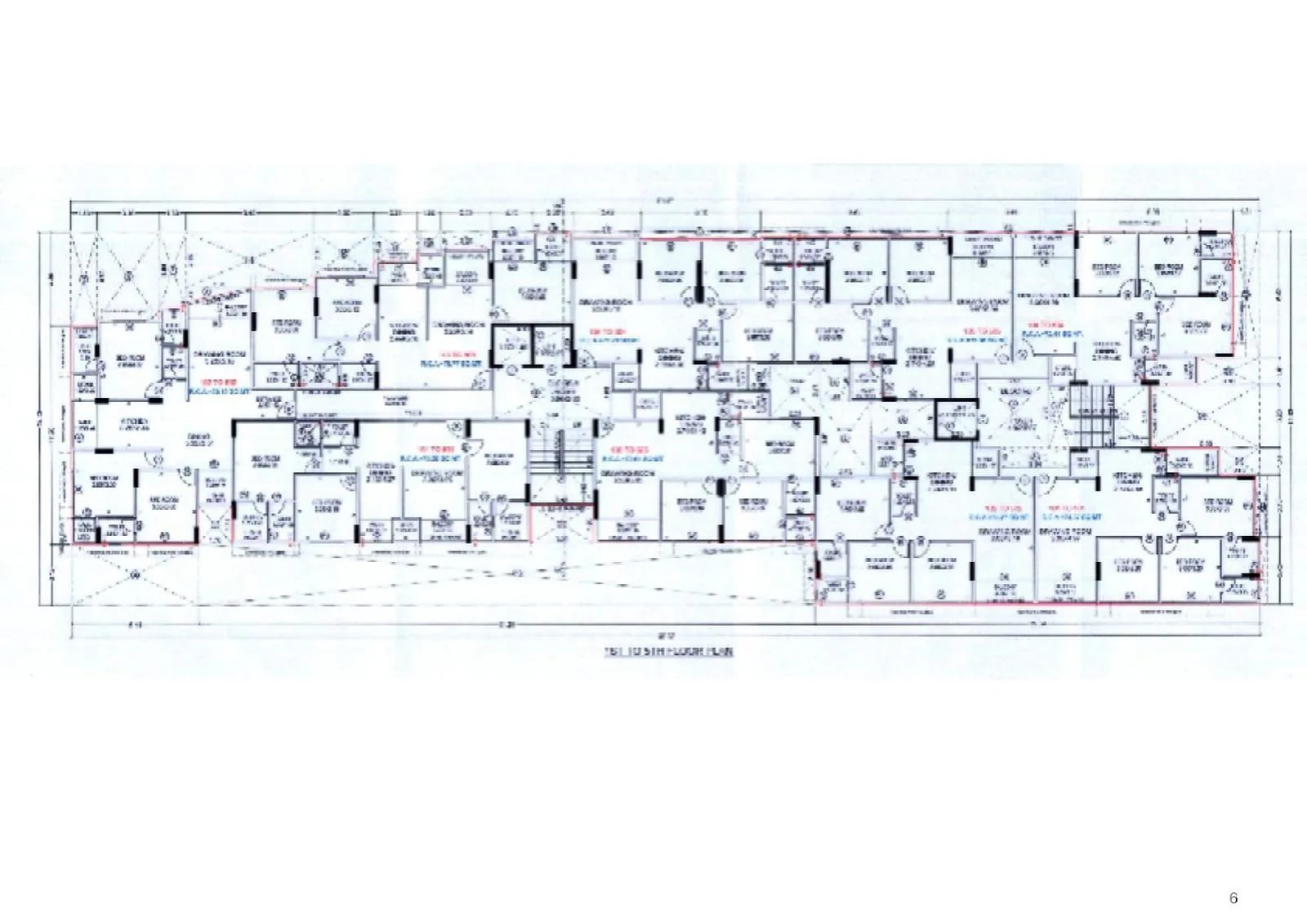 Dharmaraj Residency Floor Plan