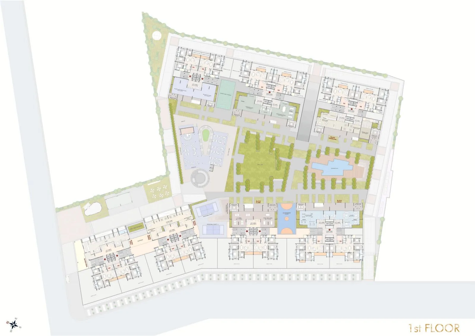 KAVISHA The Masterpiece Floor Plan