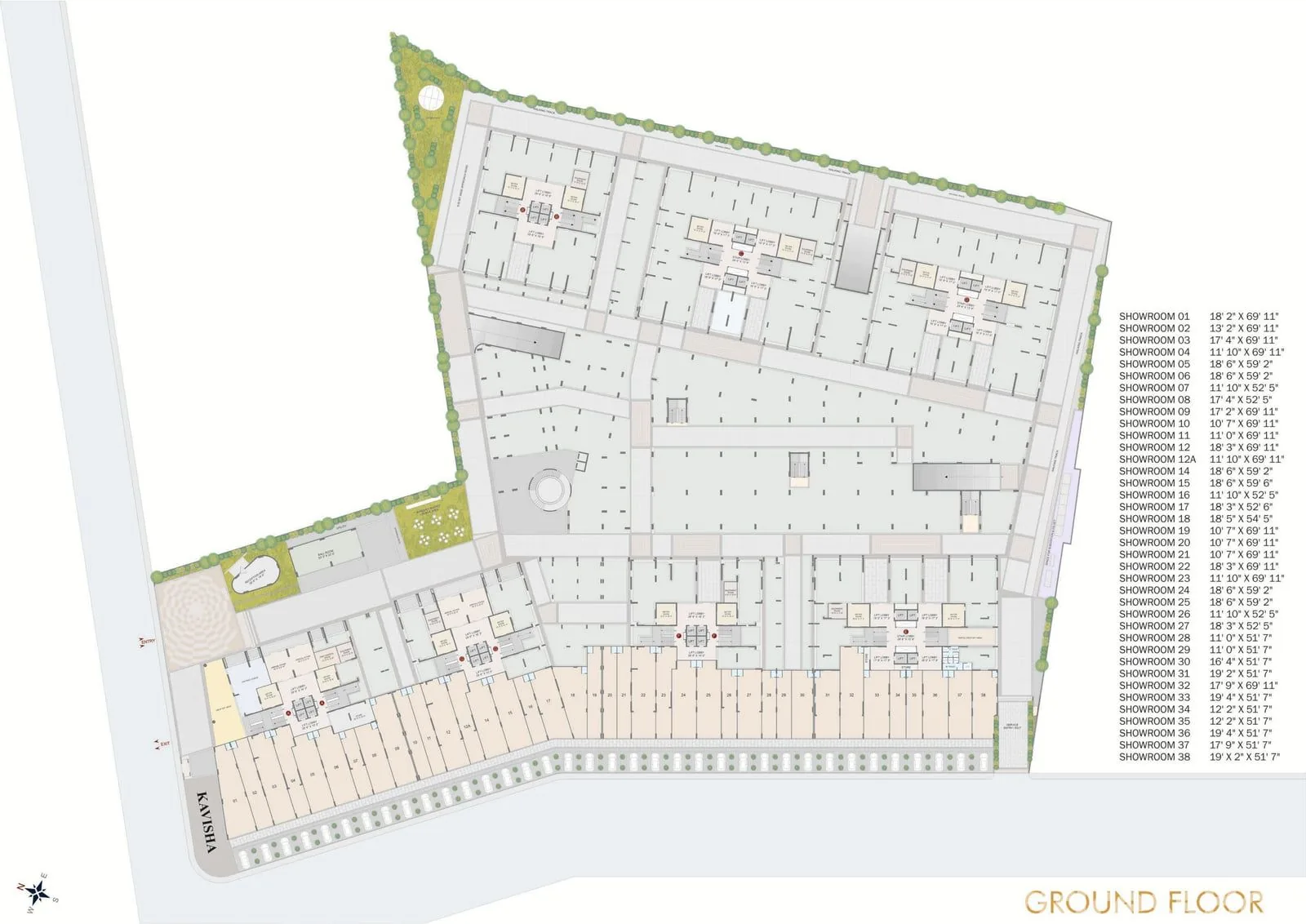 KAVISHA The Masterpiece Floor Plan