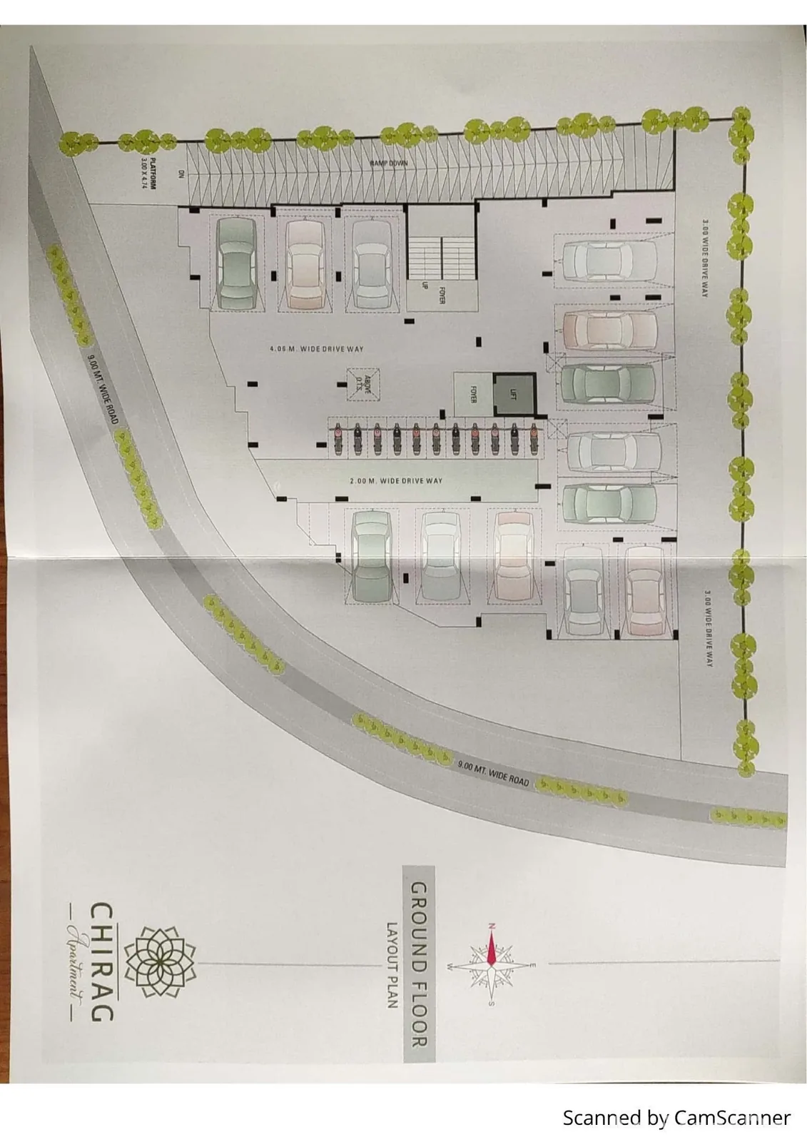 CHIRAG APARTMENT Floor Plan