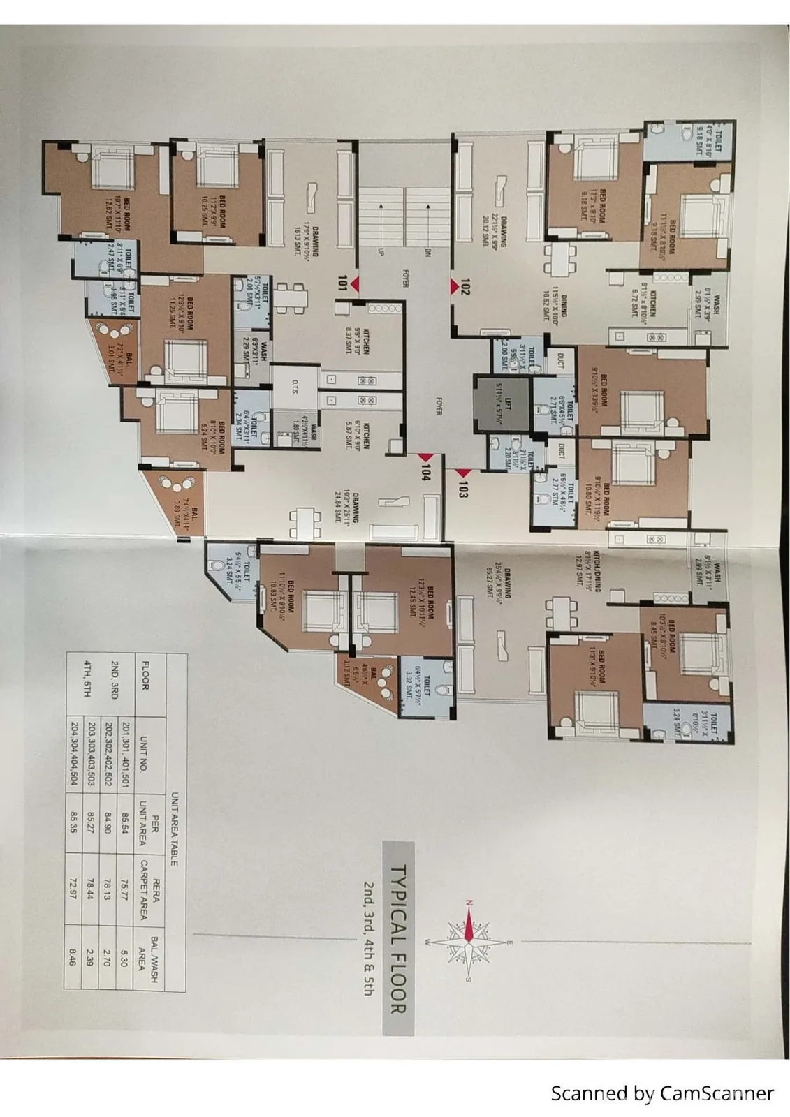 CHIRAG APARTMENT Floor Plan
