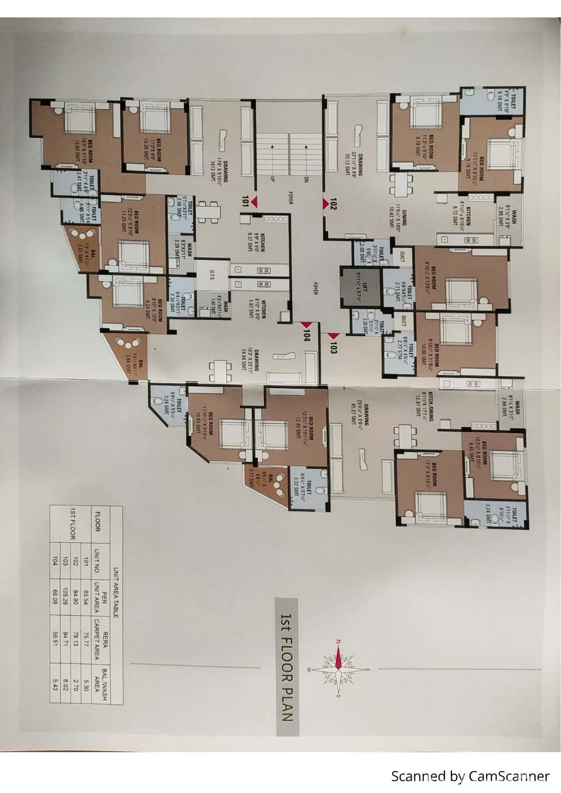 CHIRAG APARTMENT Floor Plan