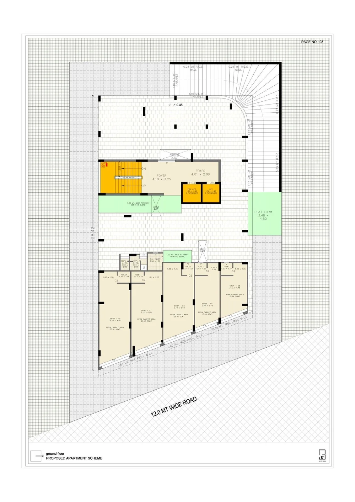 NEEL DEEP FLORA - Commercial Floor Plan