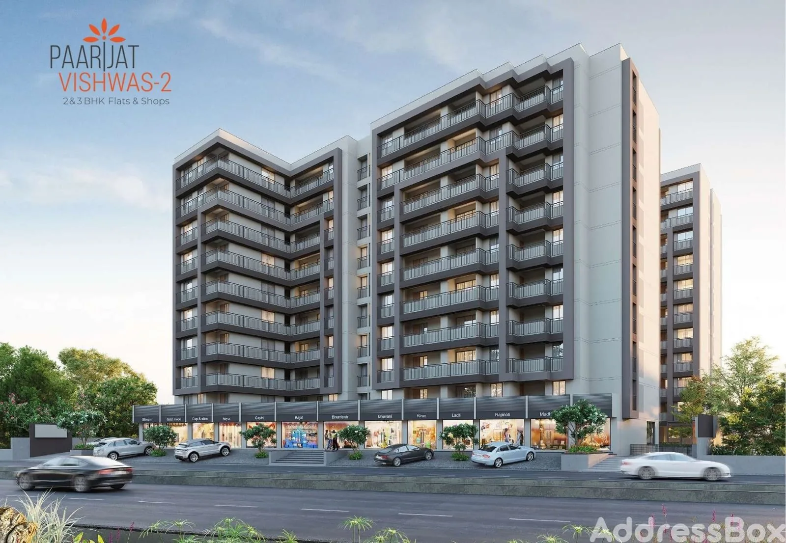 PAARIJAT VISHVASH 2 - Commercial Exterior