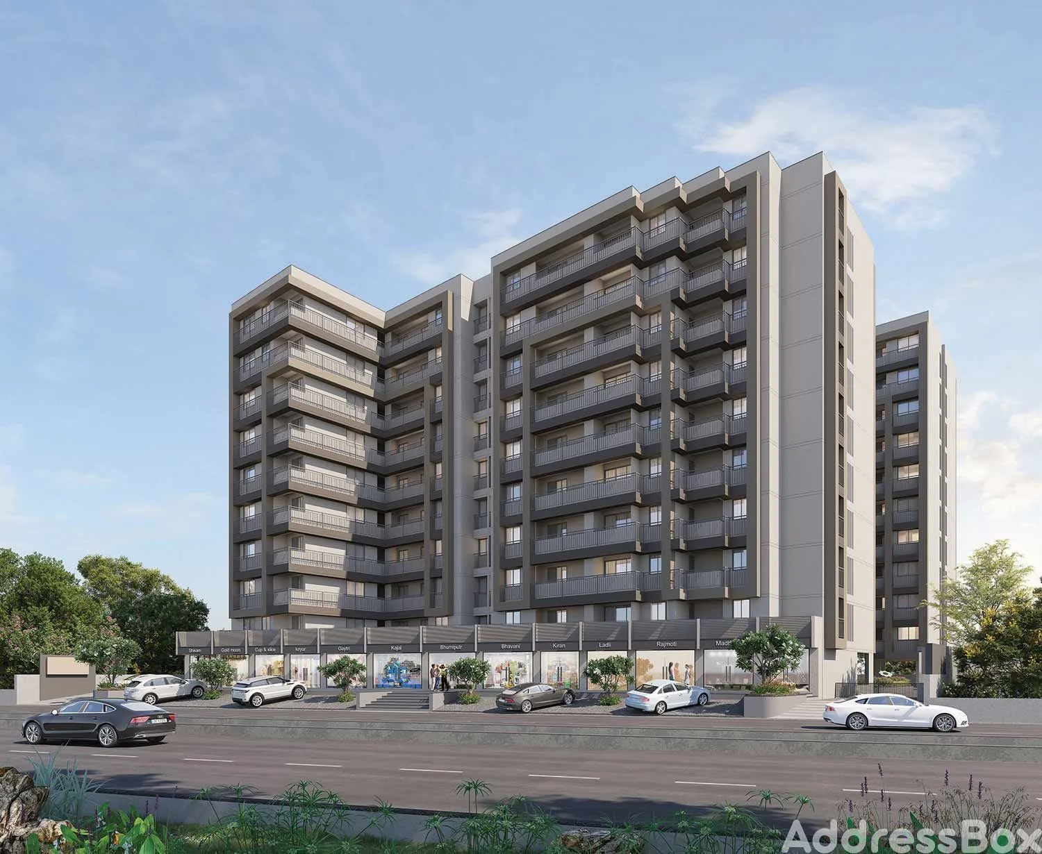 PAARIJAT VISHVASH 2 - Commercial Exterior