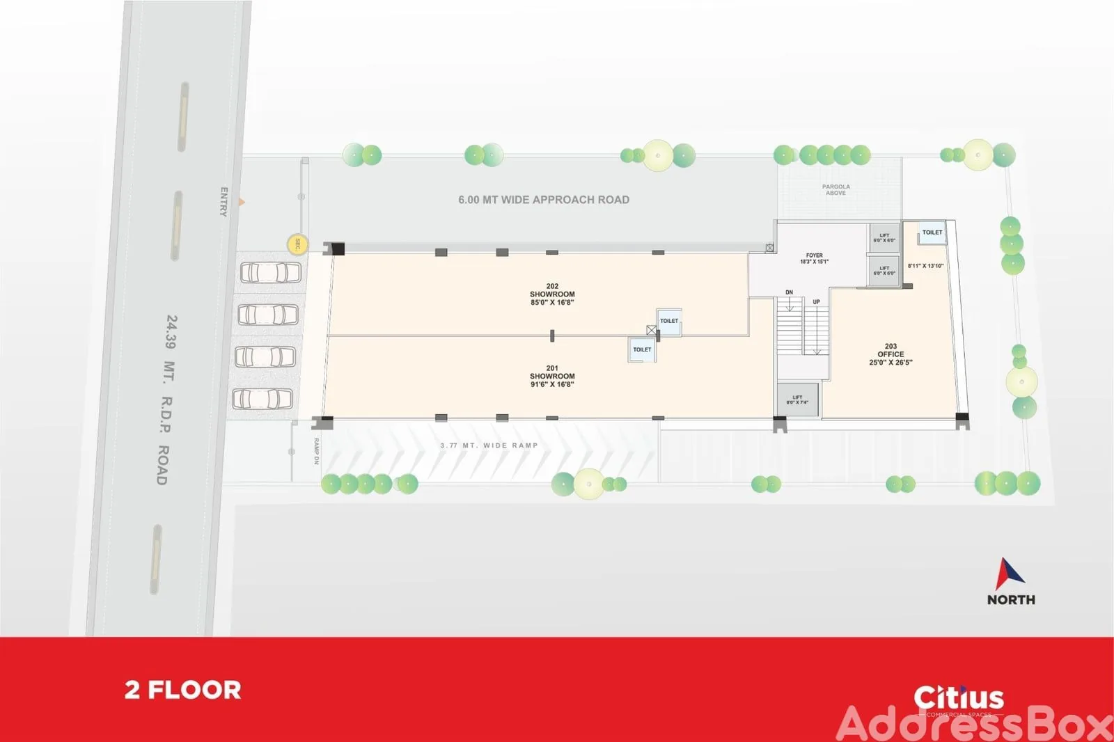 Citius Commercial Spaces Floor Plan