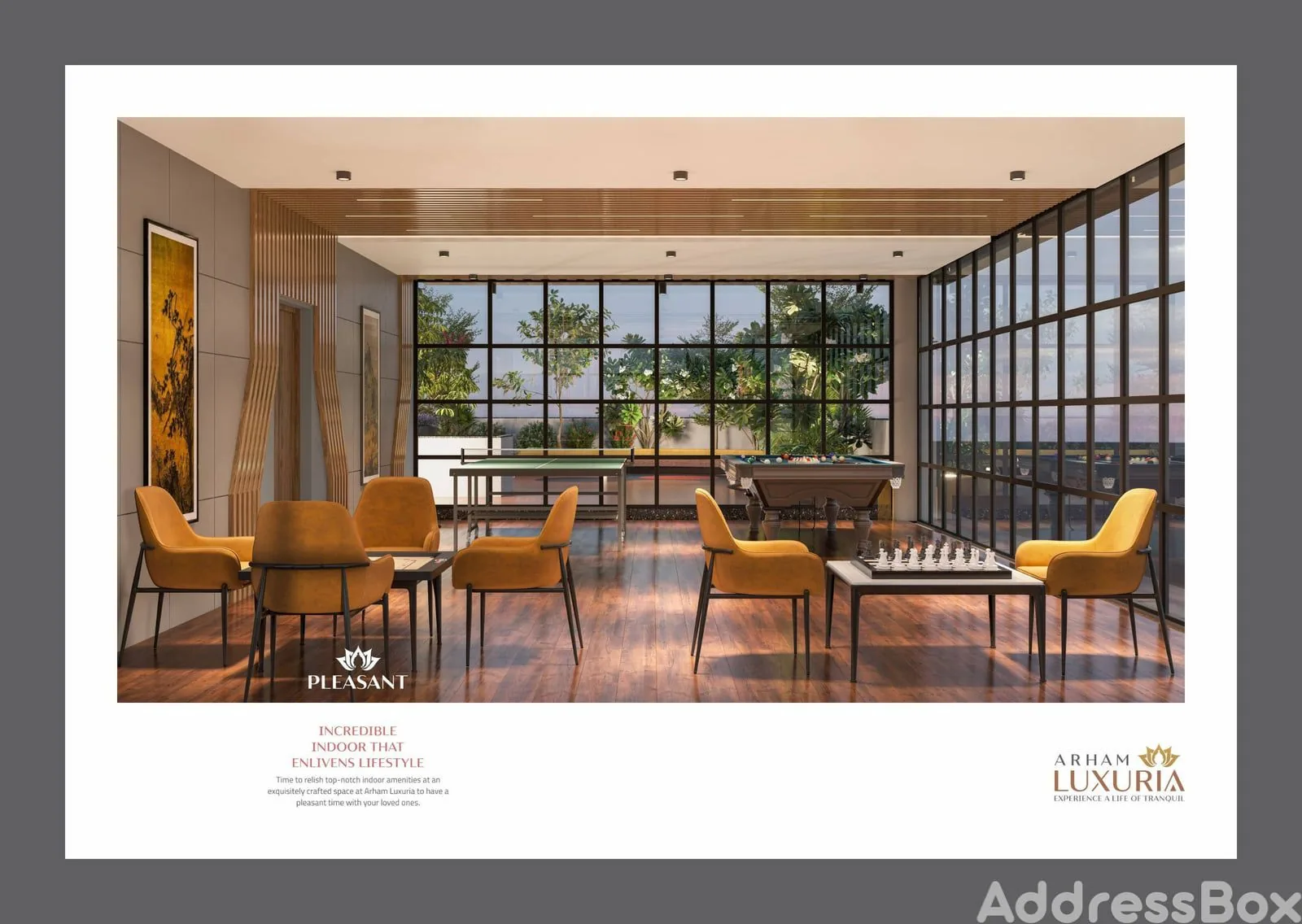 ARHAM LUXURIA Amenities