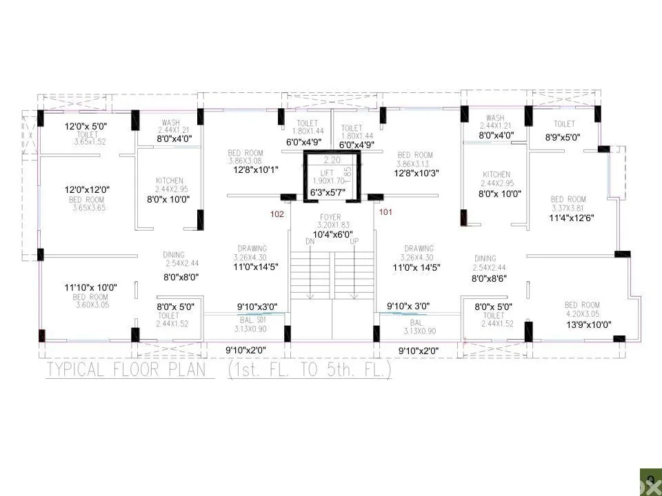 Hemvir Aura Floor Plan