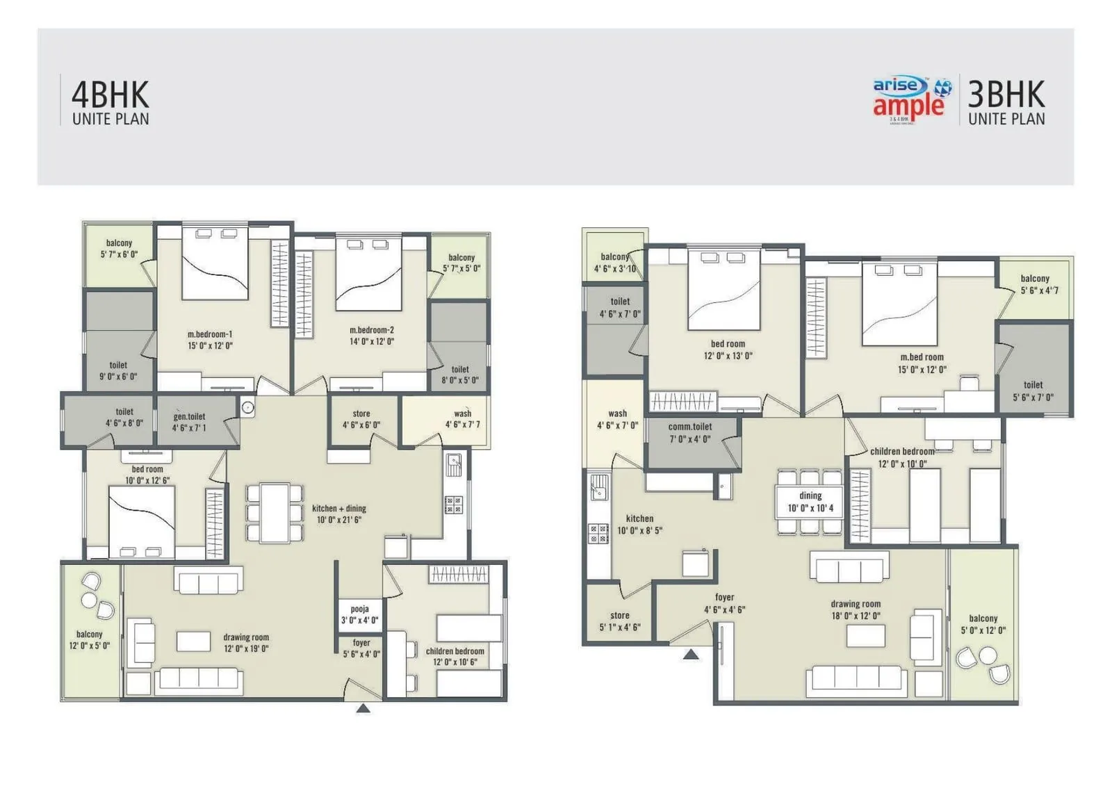 AMPLE ARISE Floor Plan