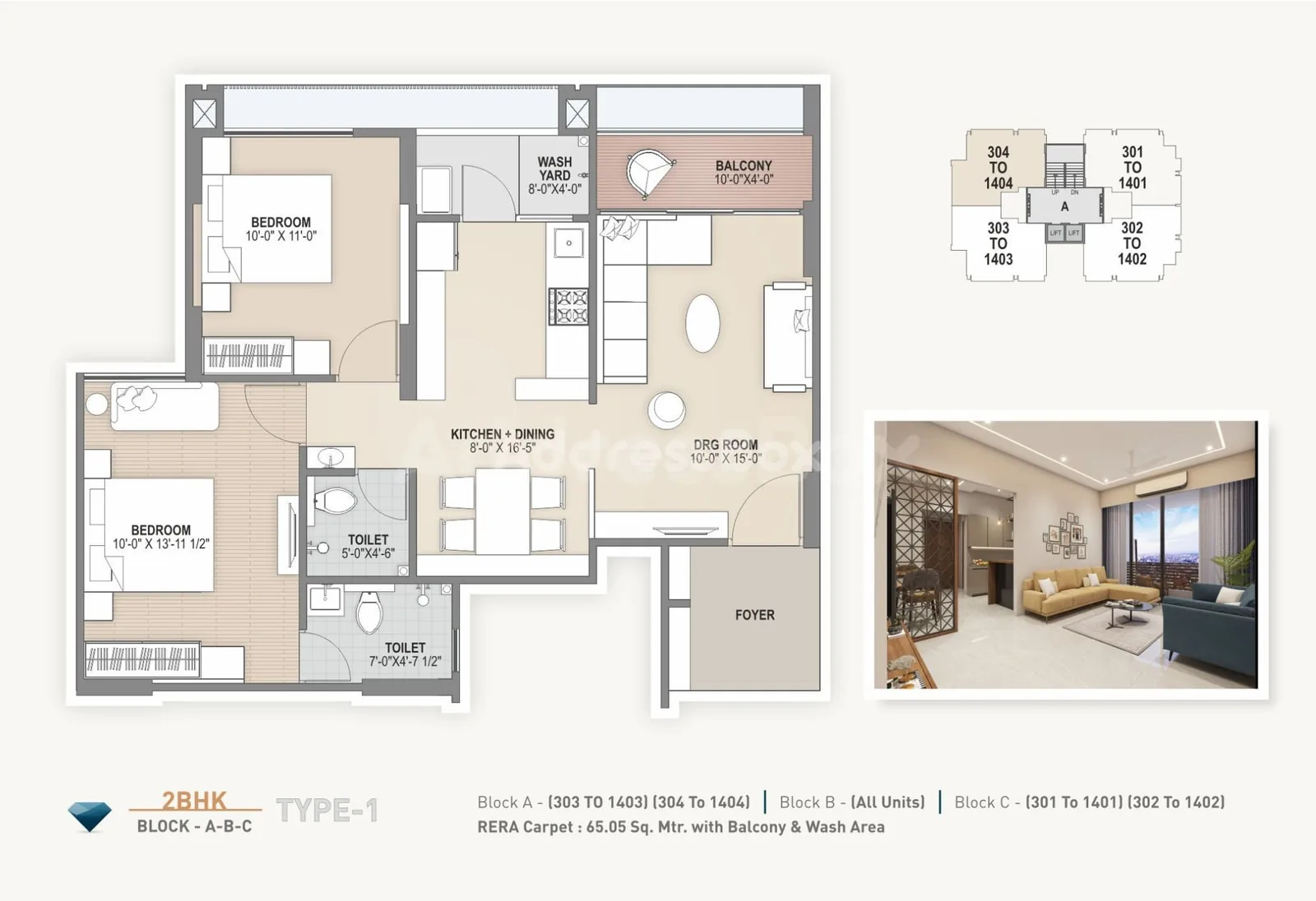 HARIOM SAPPHIRE Floor Plan