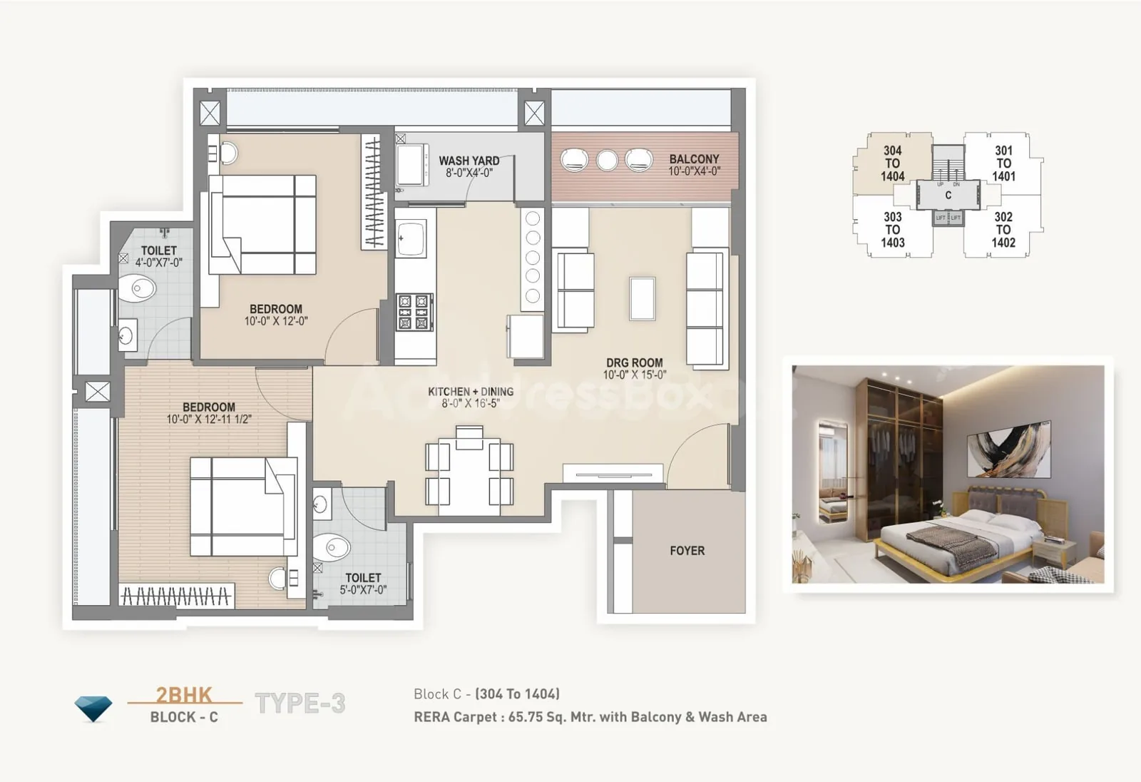 HARIOM SAPPHIRE Floor Plan