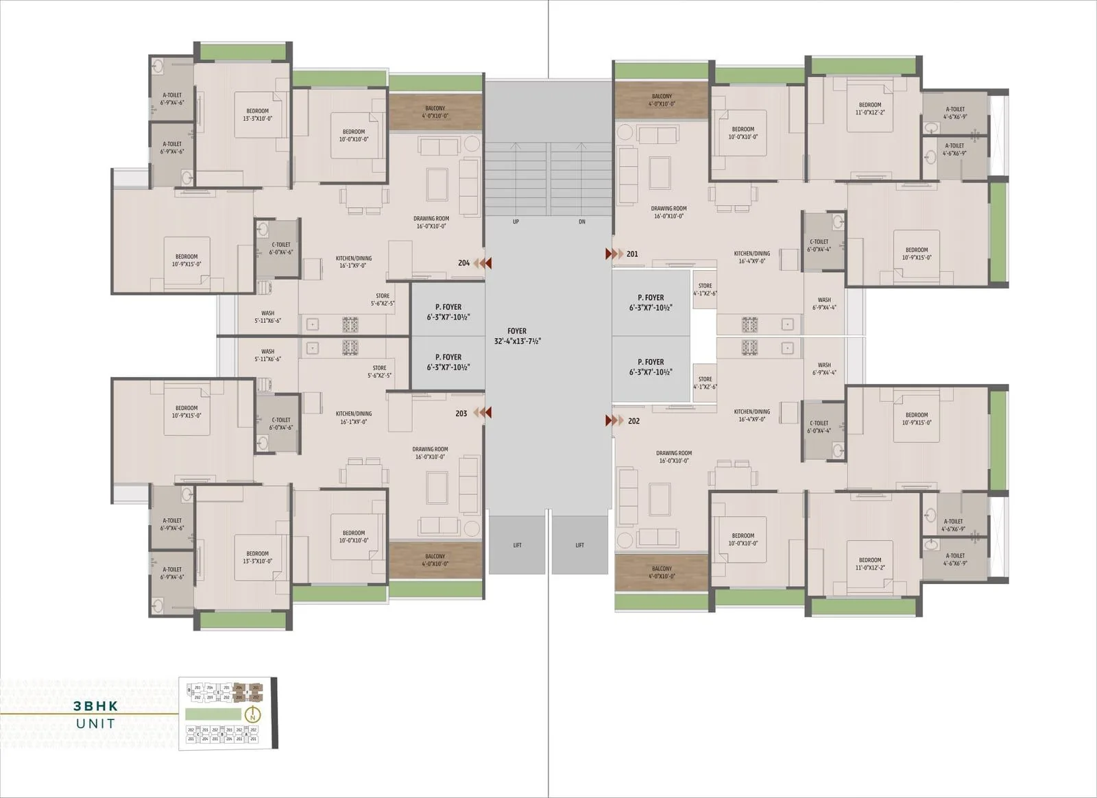 Saharsh Floor Plan