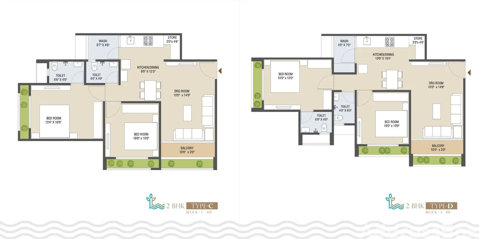 SAMAY LAKEVIEW Floor Plan