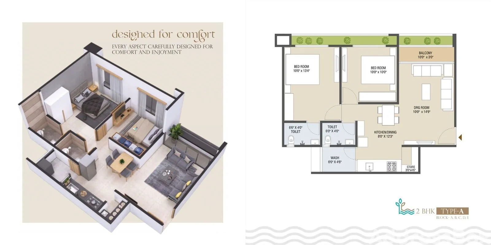 SAMAY LAKEVIEW Floor Plan