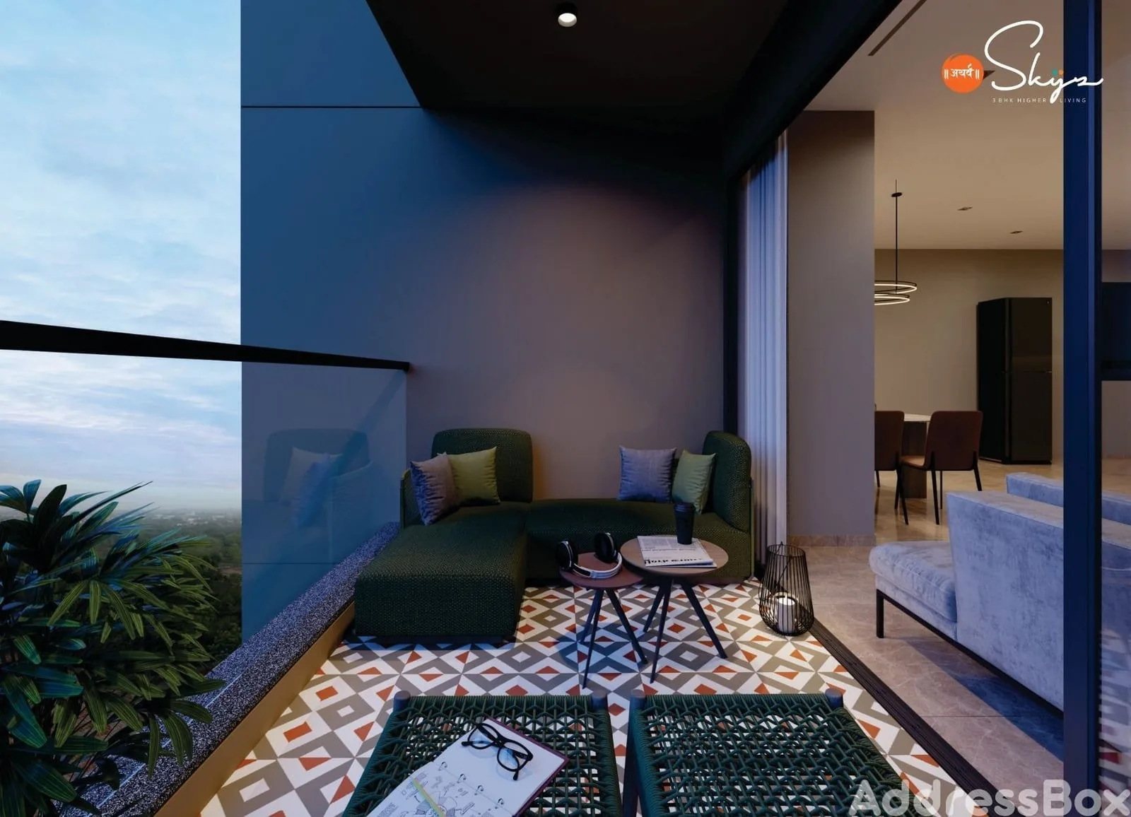 Atharva Skyz Balcony
