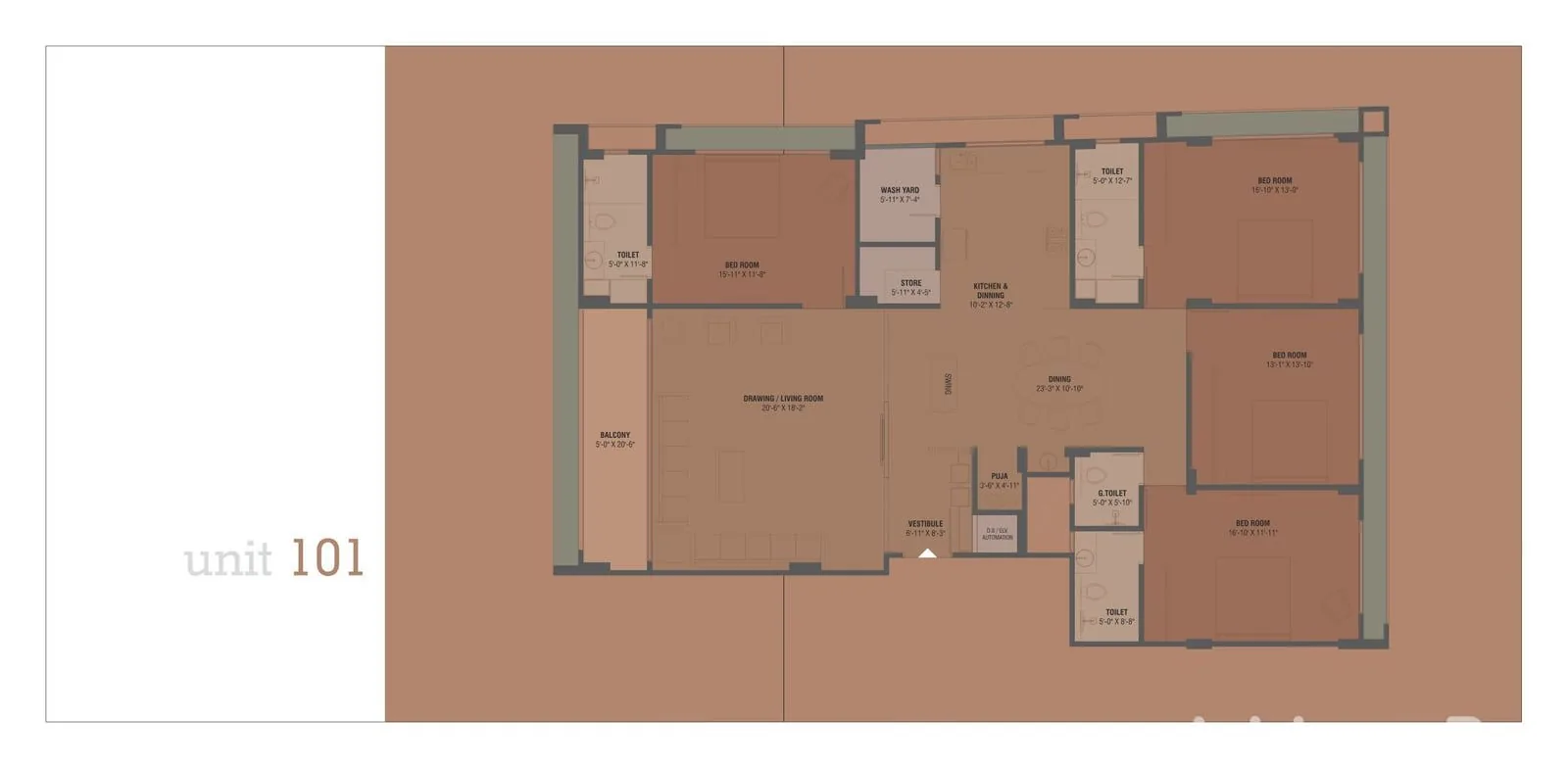 AARADHYA ELEGANCE Floor Plan