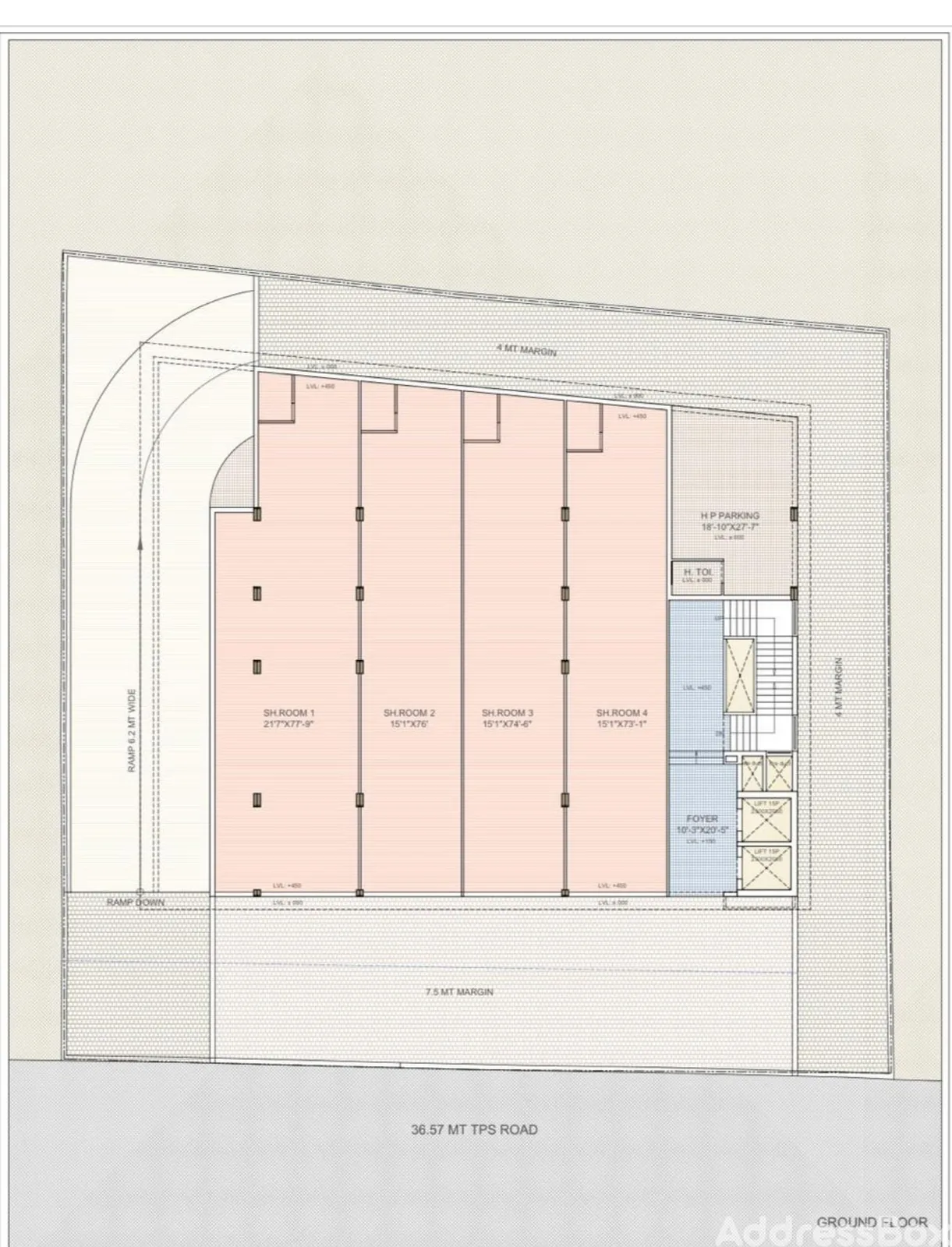 YASHASVI SQUARE Floor Plan