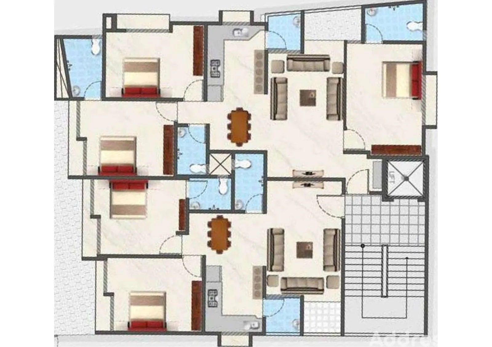 SEVAKUNJ PARISAR Floor Plan