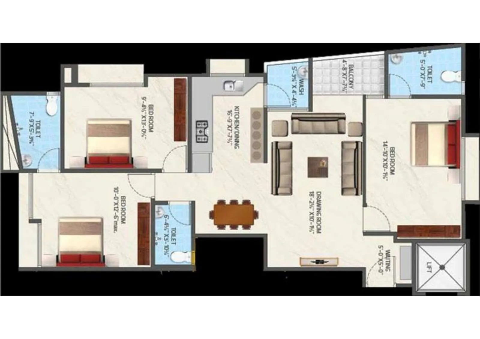 SEVAKUNJ PARISAR Floor Plan