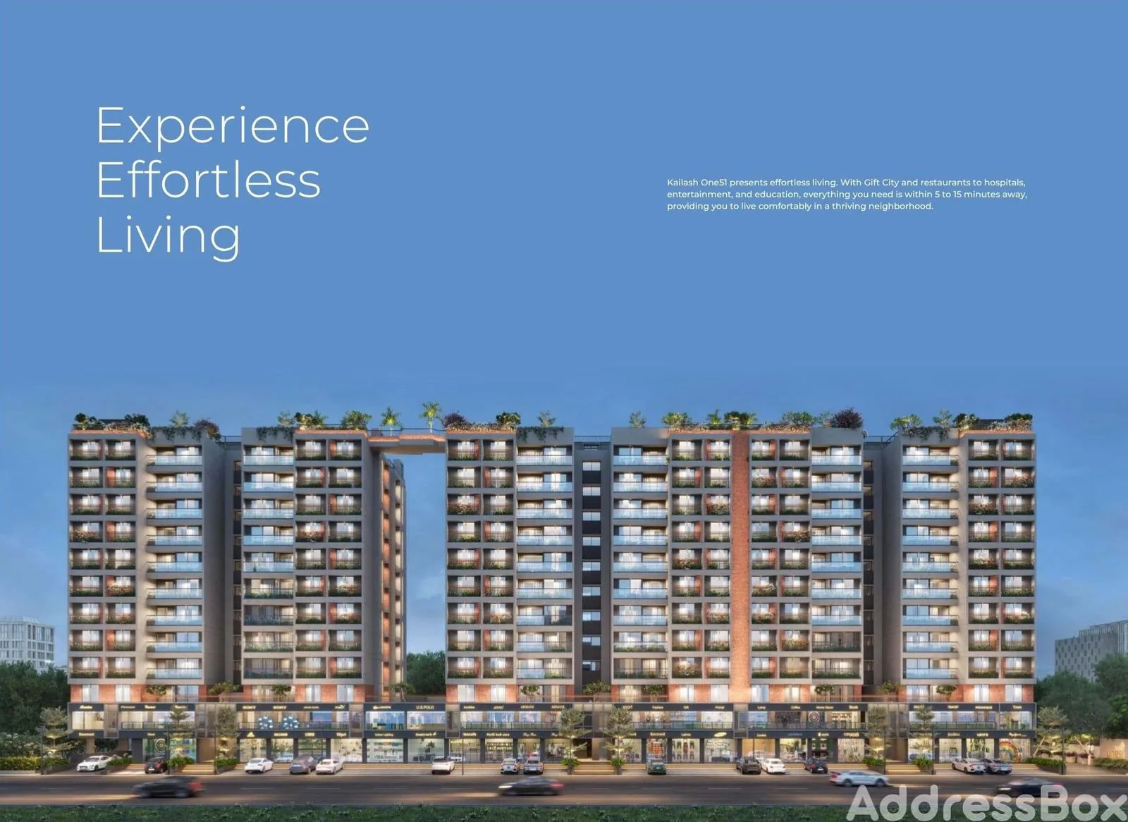 KAILASH One51 - Commercial Exterior