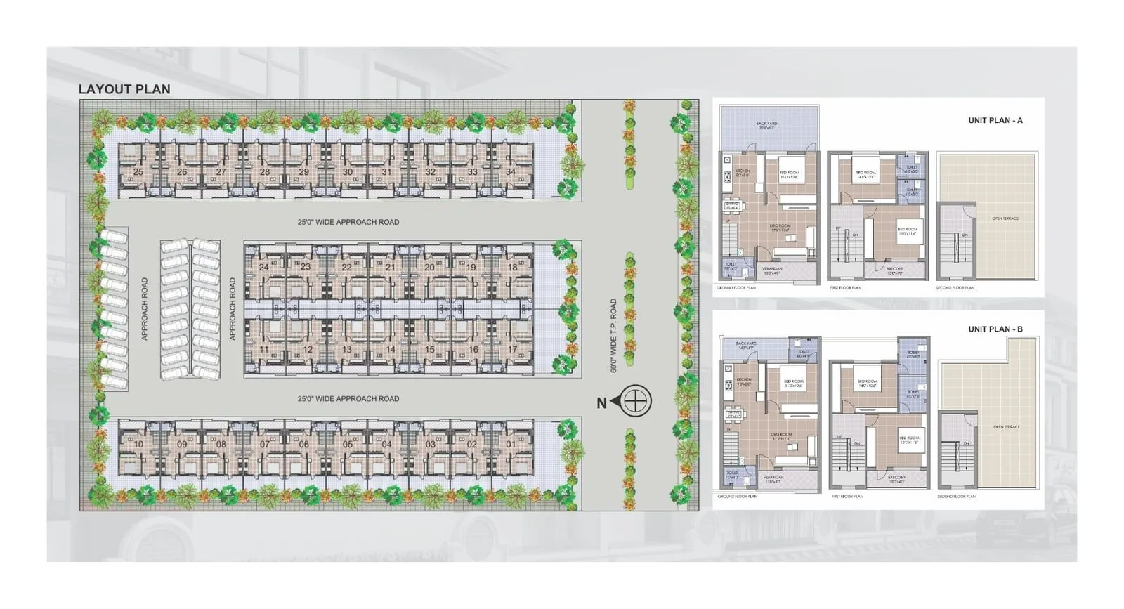 Madhavdeep Bunglows Master Plan