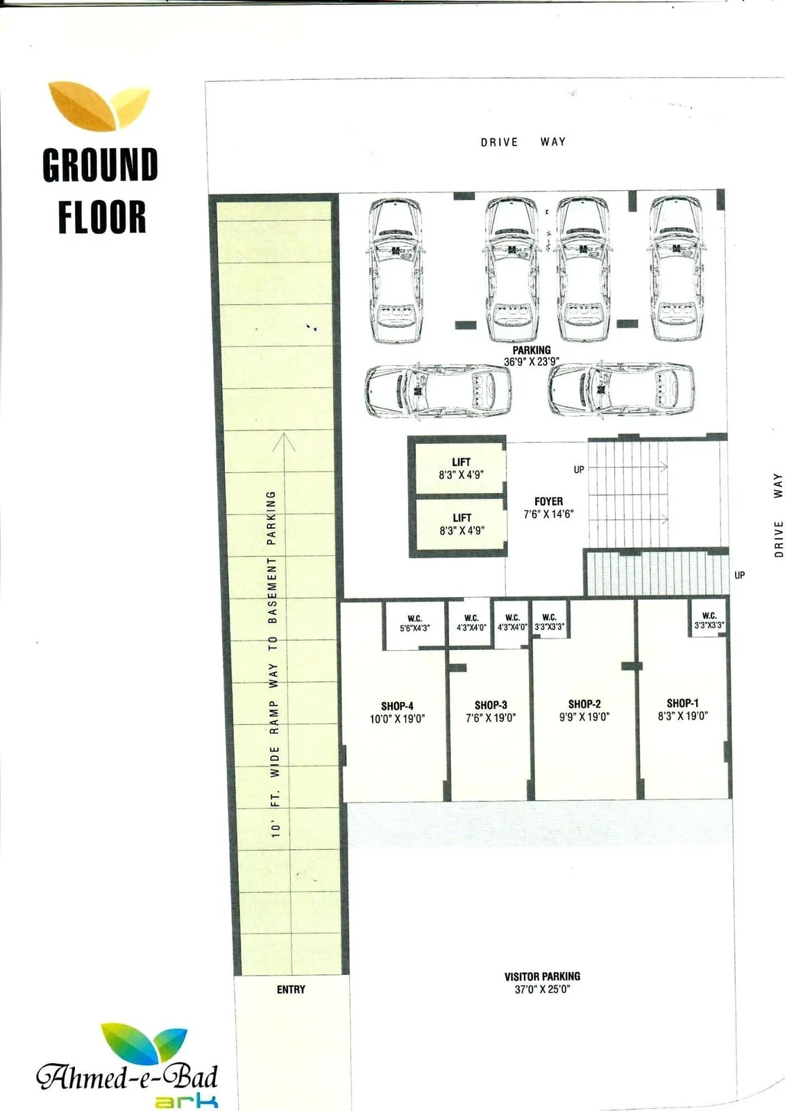 Ahmed E-Bad Ark - Commercial Floor Plan