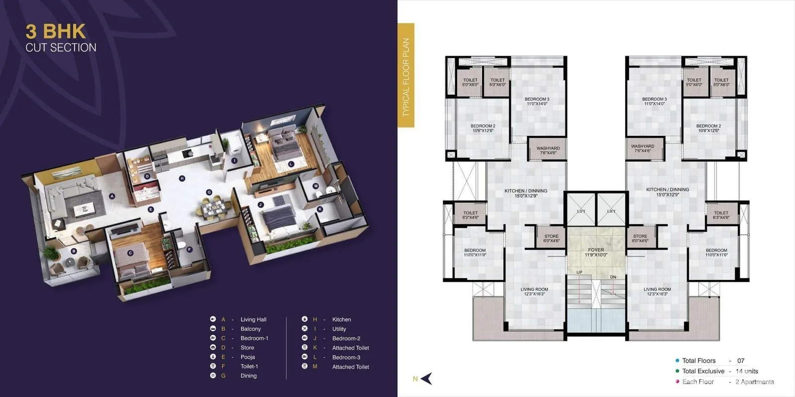 SANIDHYA 18 Floor Plan