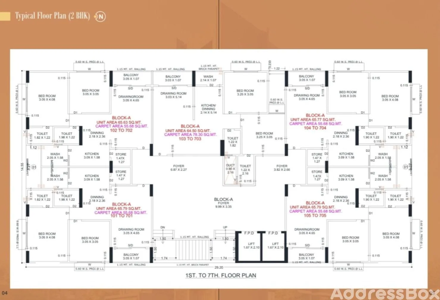KESHAV RESIDENCY Floor Plan
