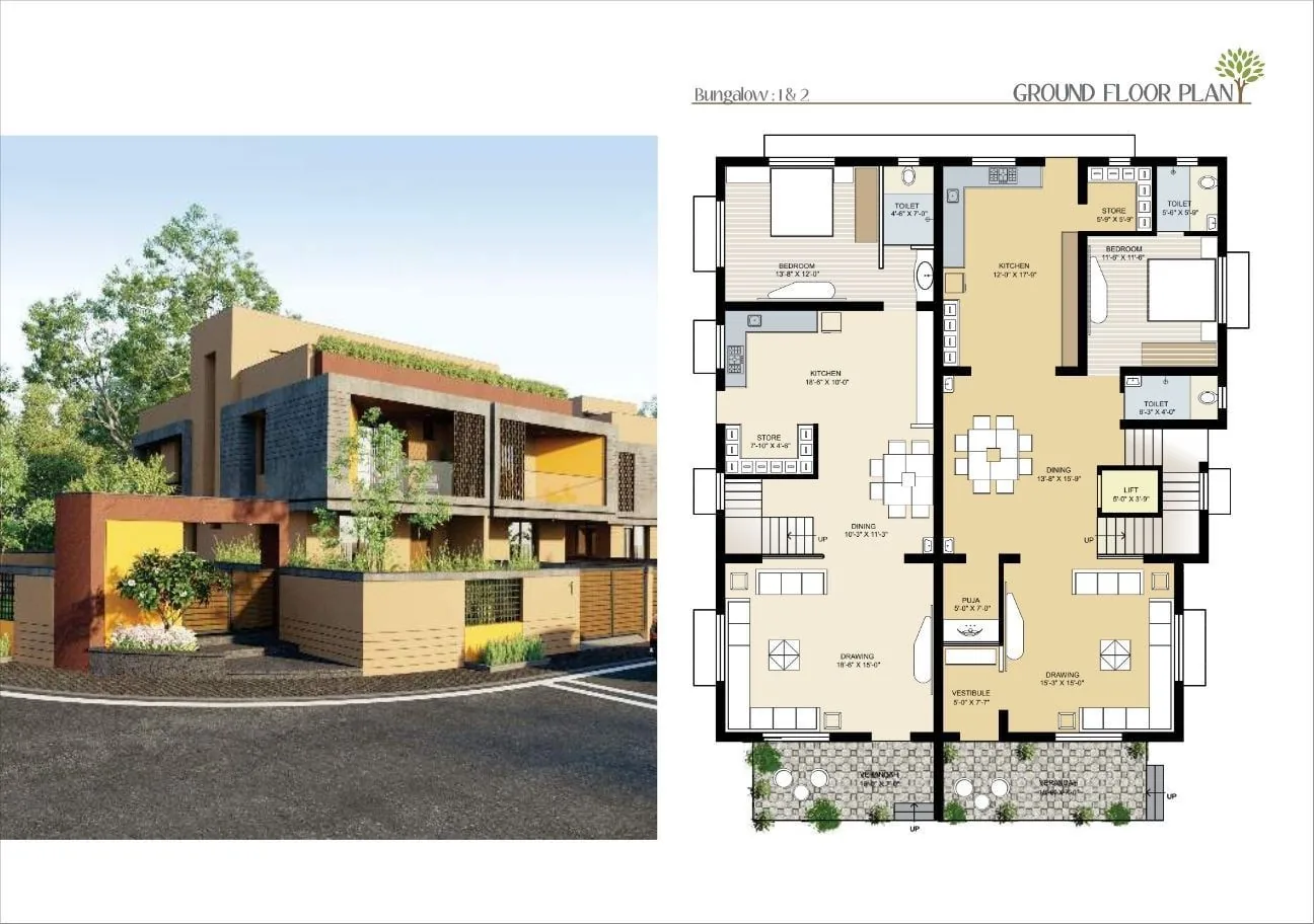 HIMANSHI RESIDENCY Floor Plan