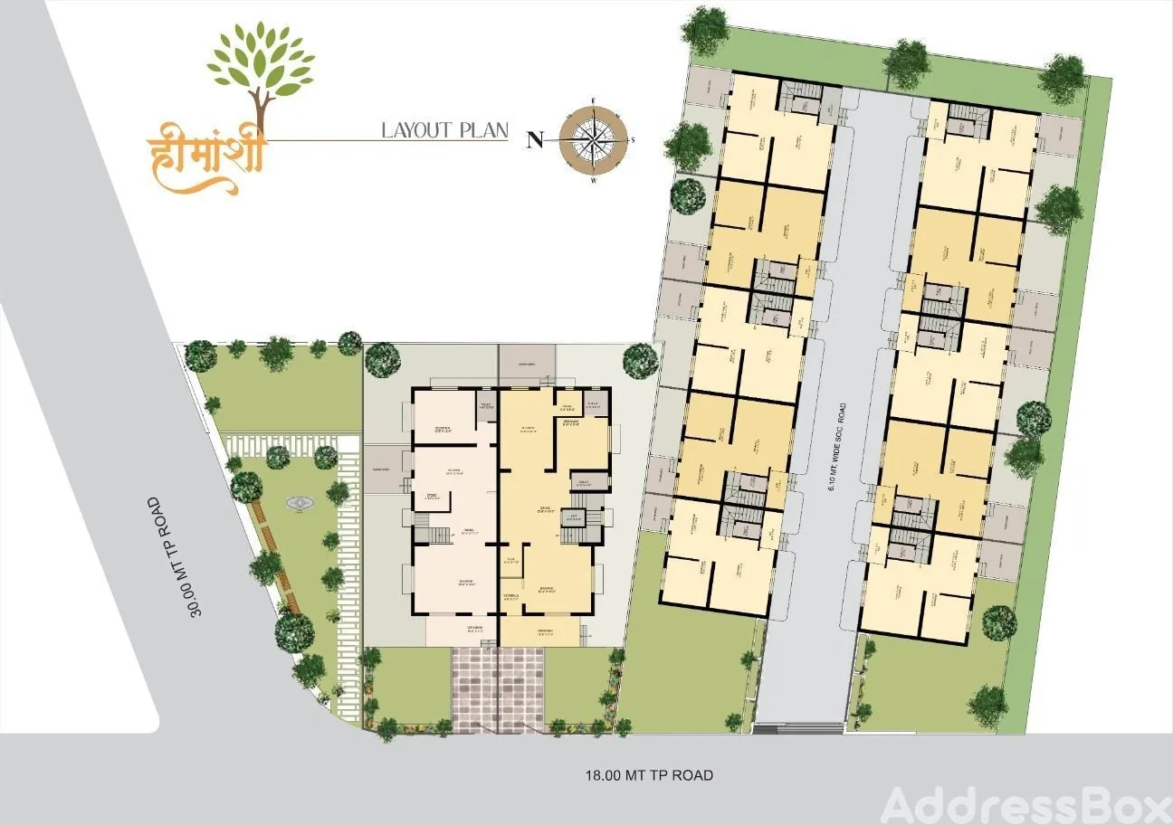 HIMANSHI RESIDENCY Floor Plan