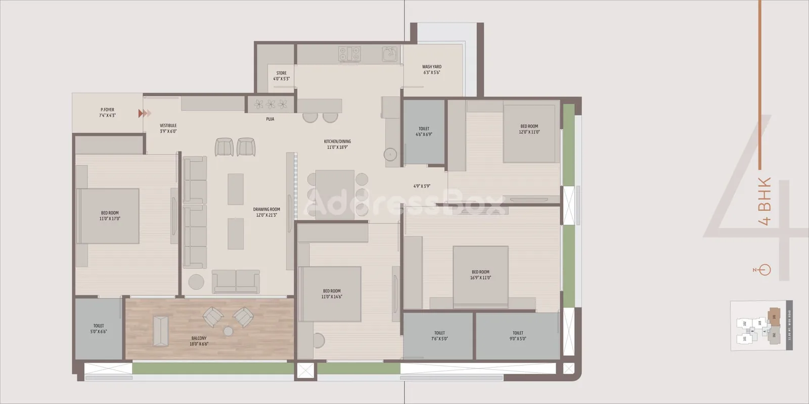 ESSENCE 171 Floor Plan