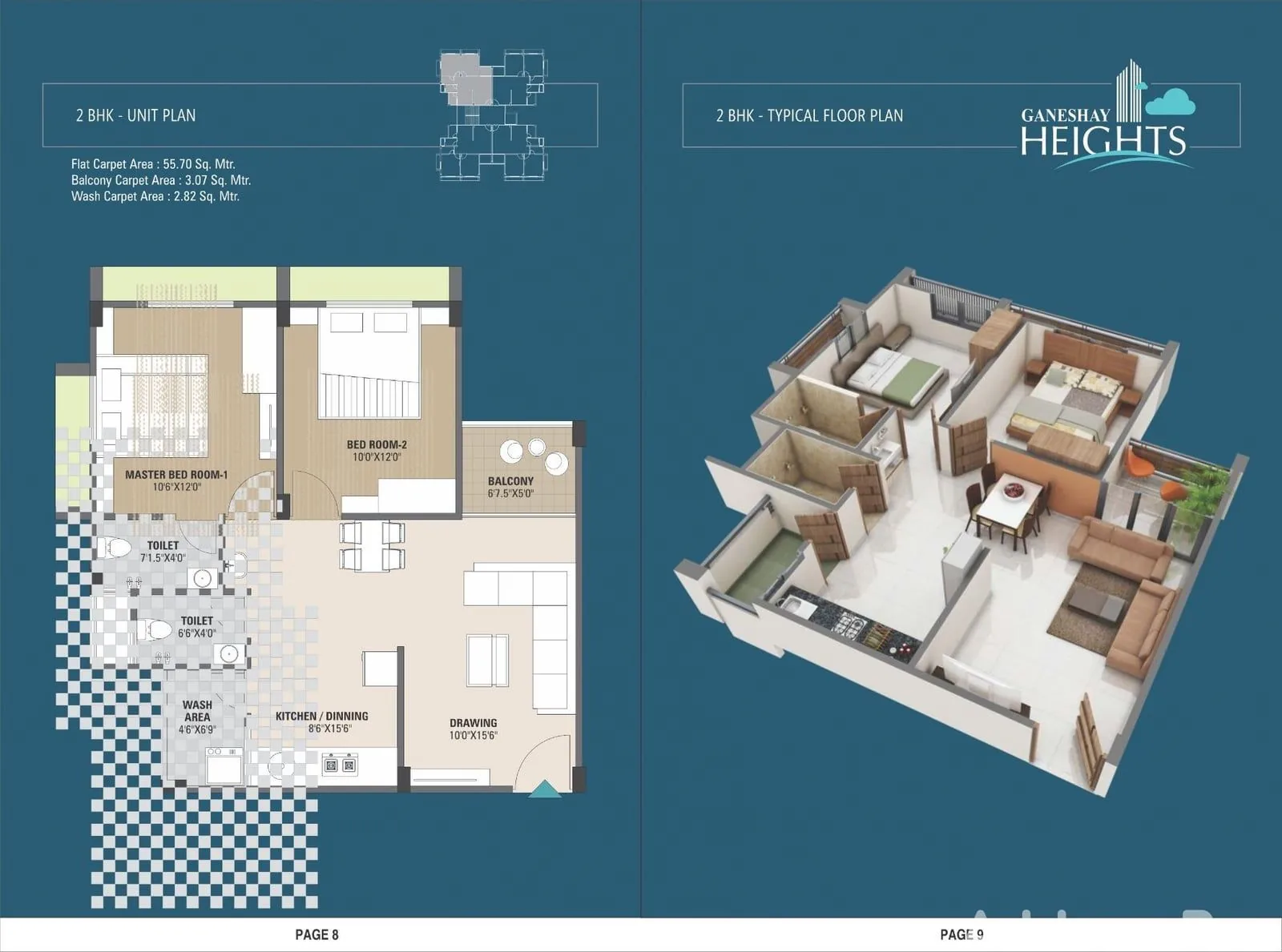 Ganeshay Heights Floor Plan