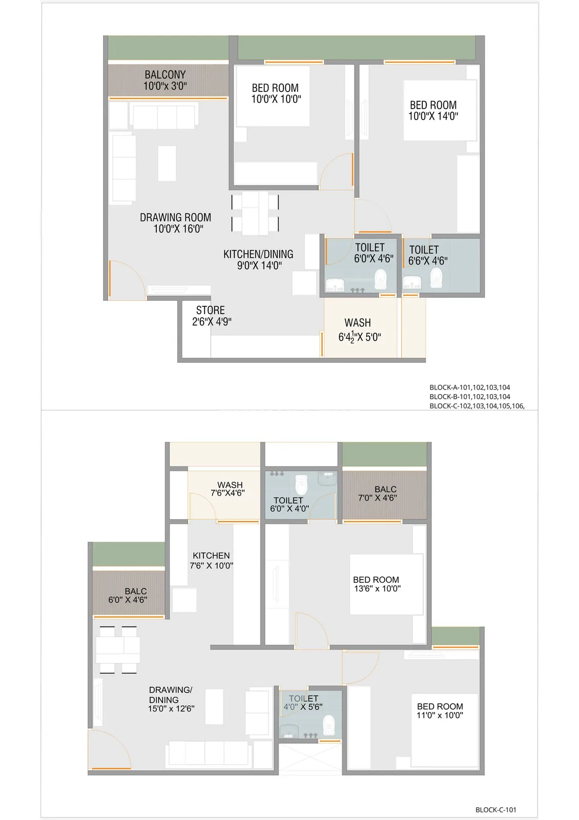 PRATHAM GREENS Floor Plan