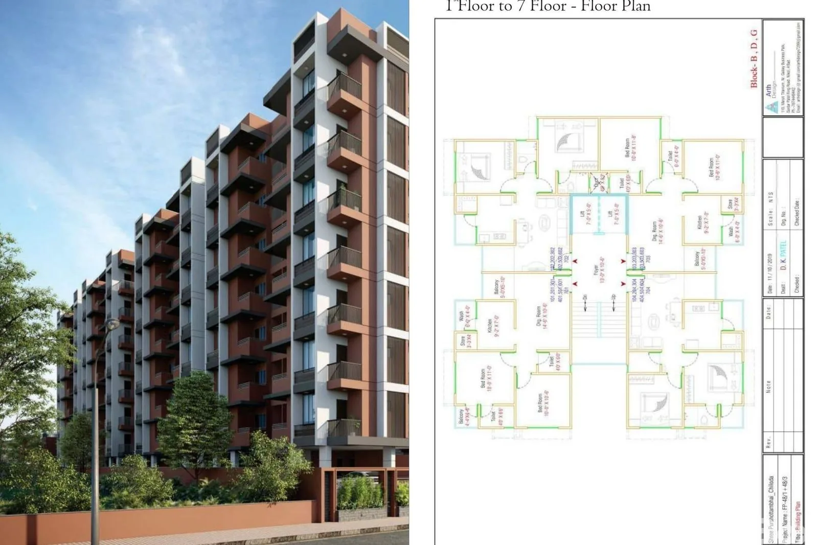 KRISHNA ORCHID Floor Plan