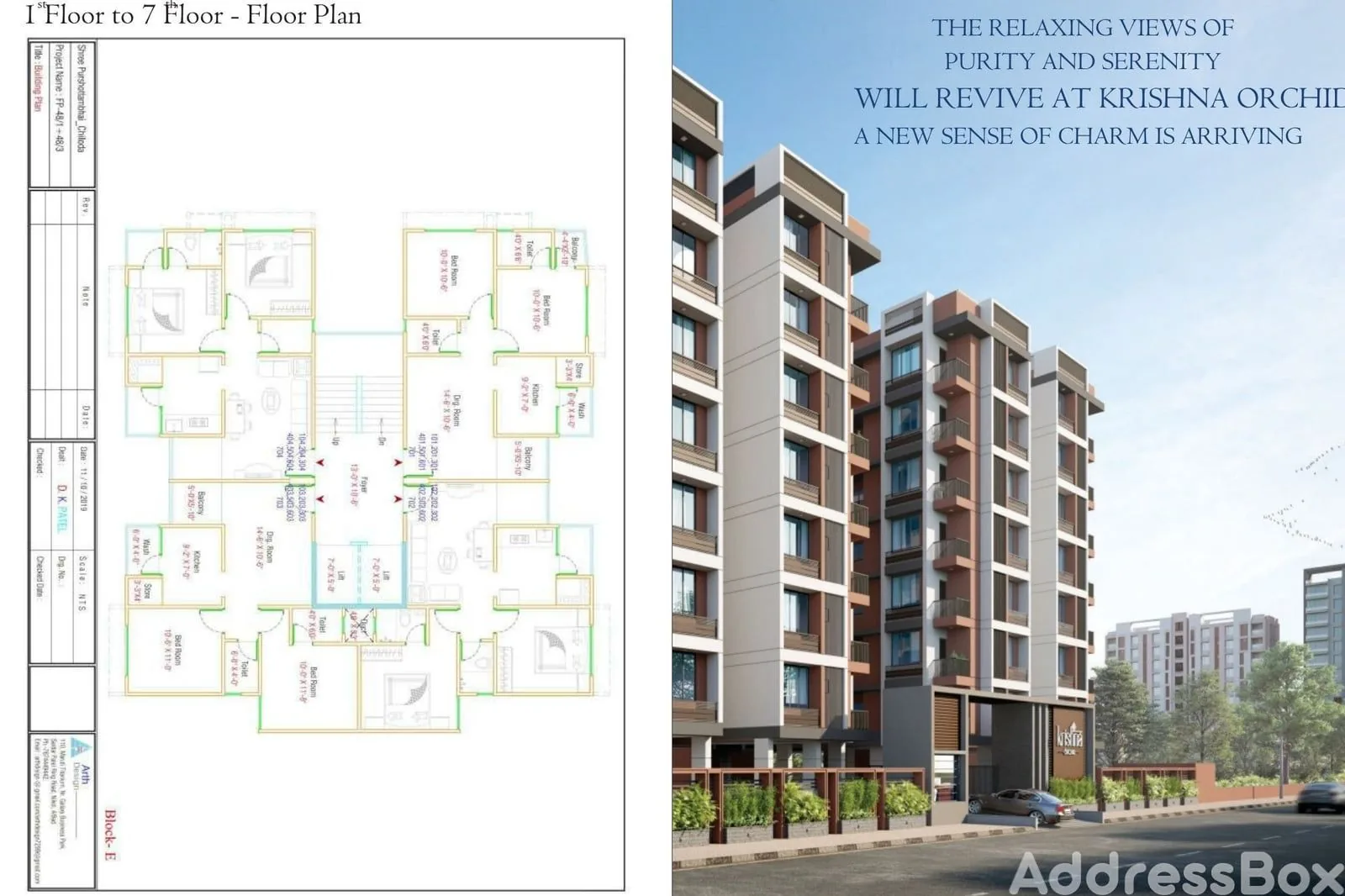 KRISHNA ORCHID Floor Plan