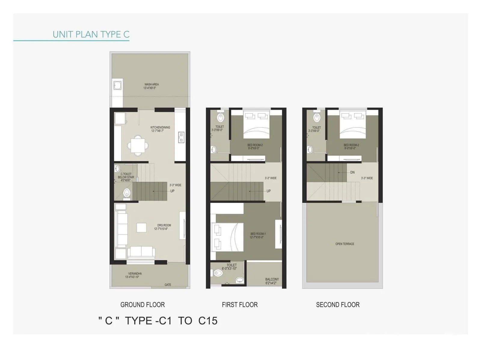 ARHAM VILLA Floor Plan