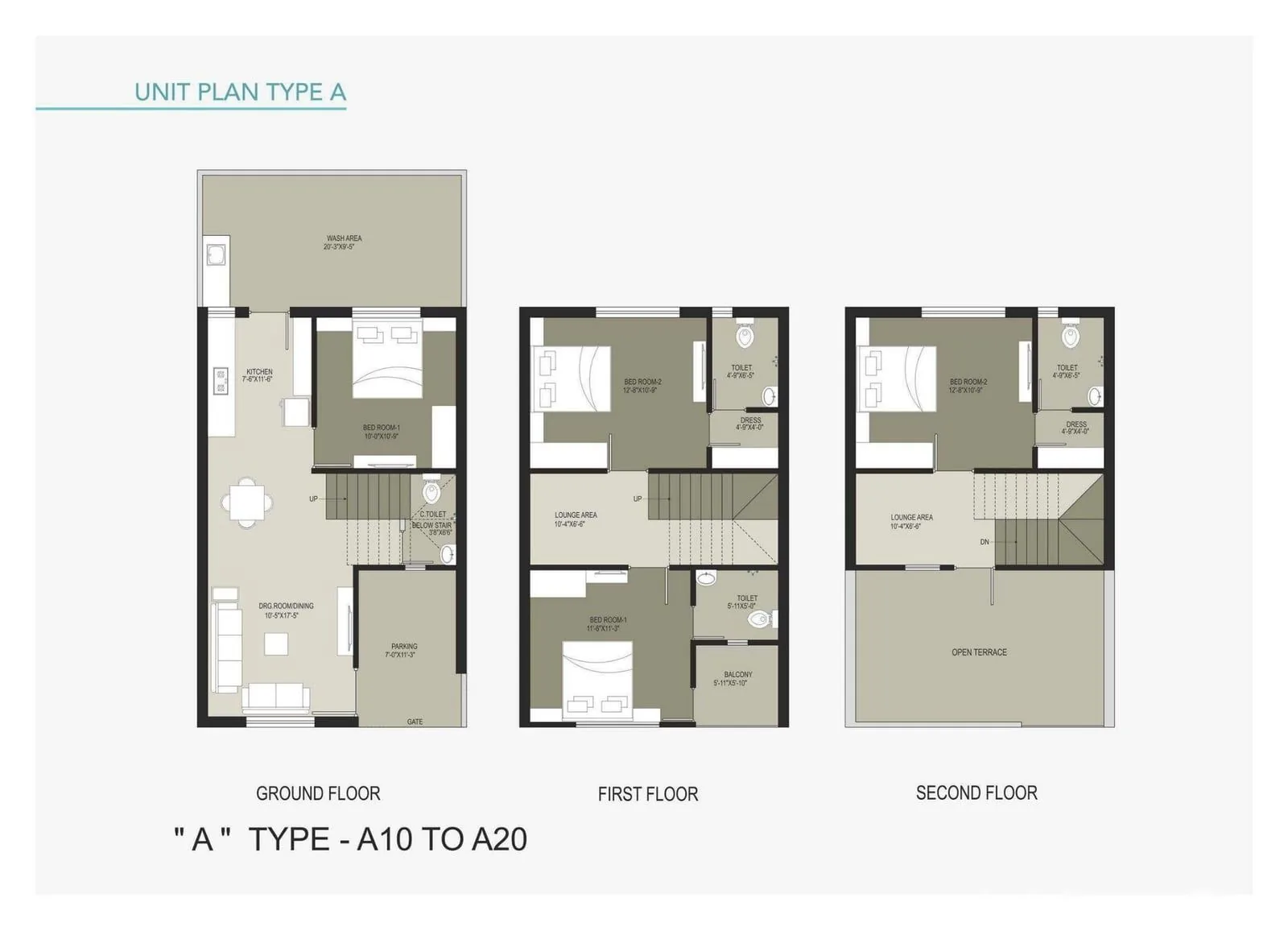 ARHAM VILLA Floor Plan